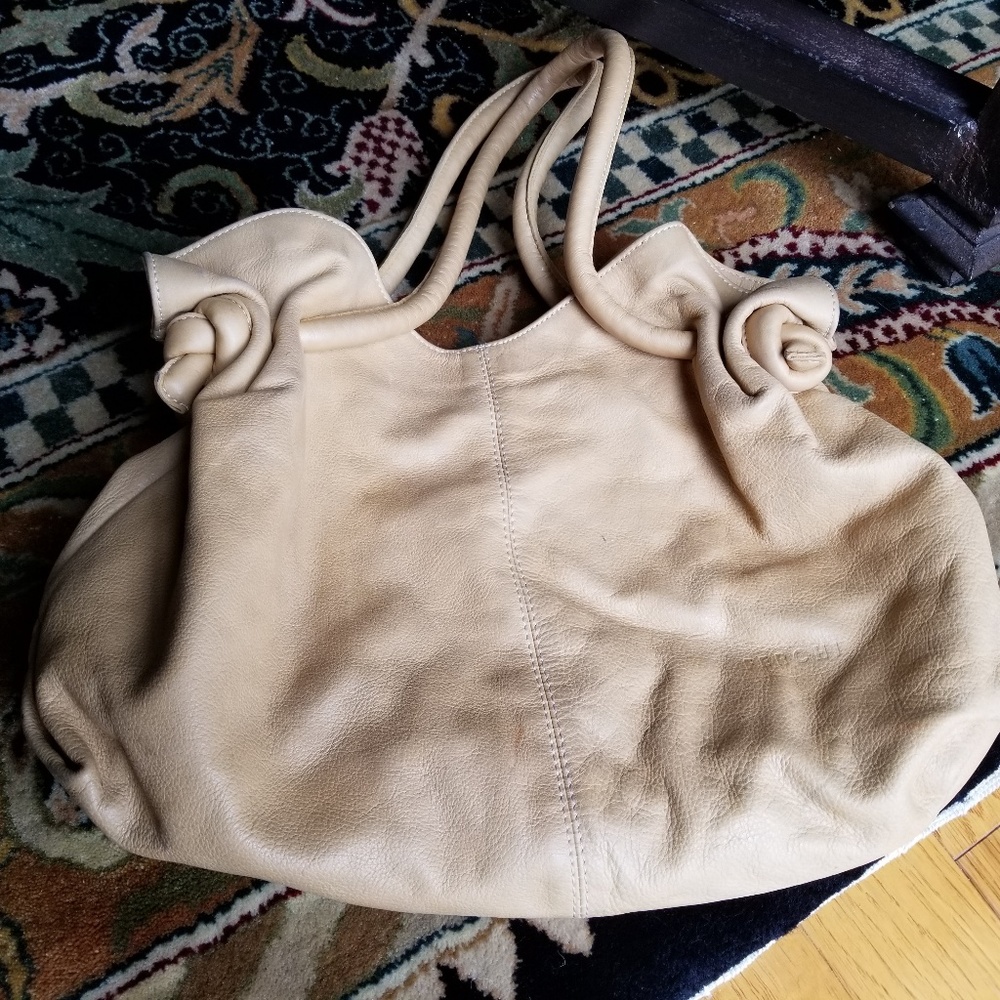 Ferchi Tan Leather Purse - SO SOFT!
